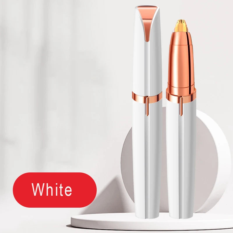 LuxuryGlow Women’s Electric Epilator & Eyebrow Trimmer | Portable Face & Body Shaver