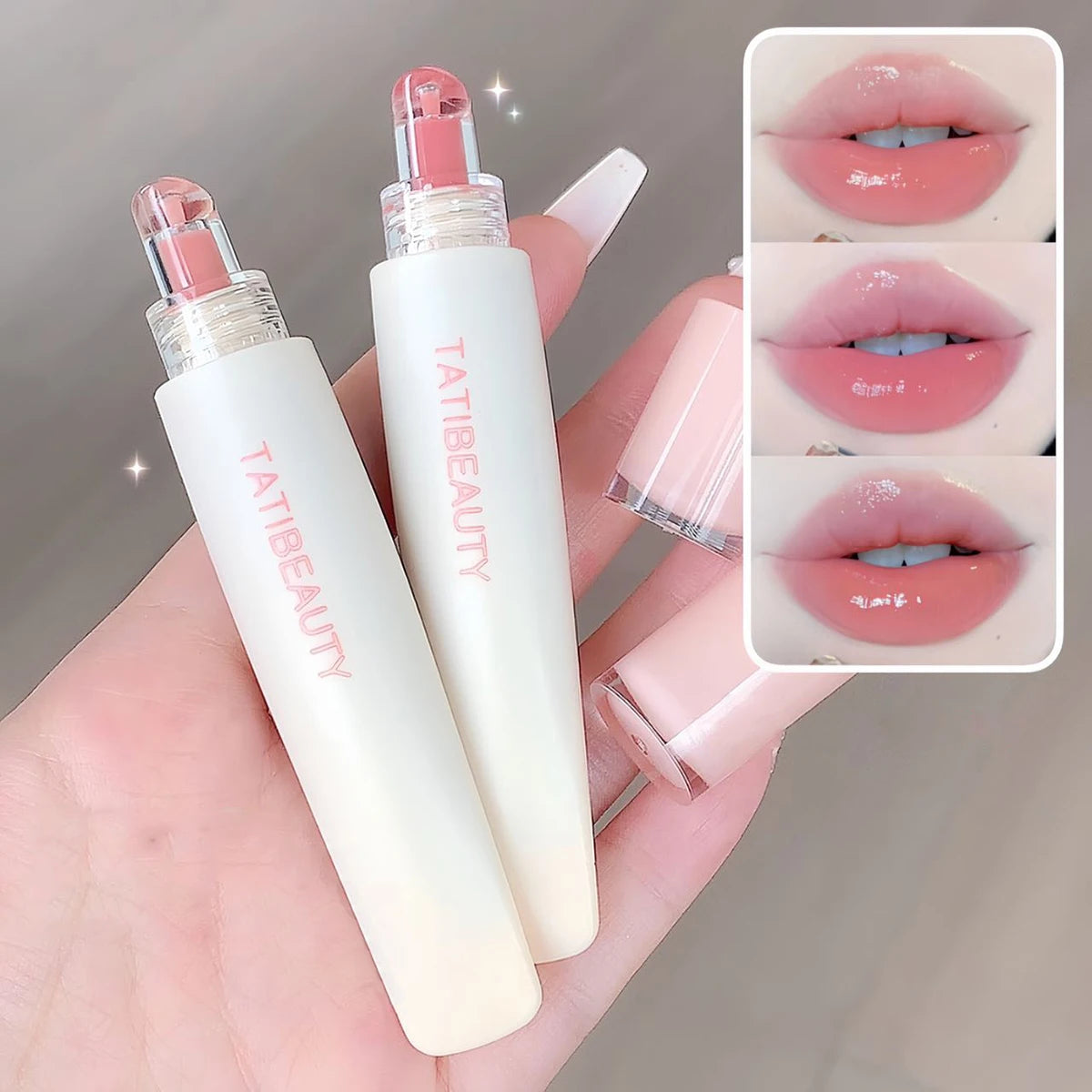 Brillo labial hidratante Lip Jelly Essence de TATIBEAUTY | Brillo hidratante y duradero