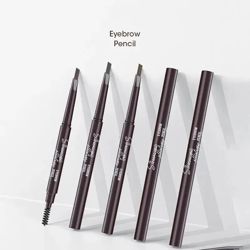 SAKSRAAR Natural Brown Waterproof Eyebrow Pencil – Ultra-Fine, Smudge-Proof, Long-Lasting