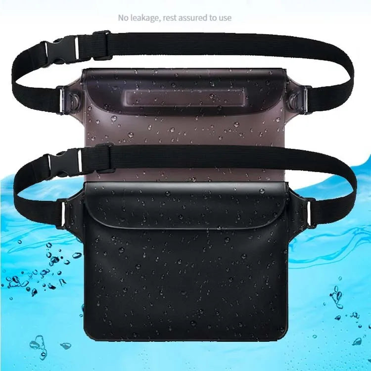 BeeChip Waterproof Waist & Shoulder Swimming Bag – Beach & Dive Phone Case