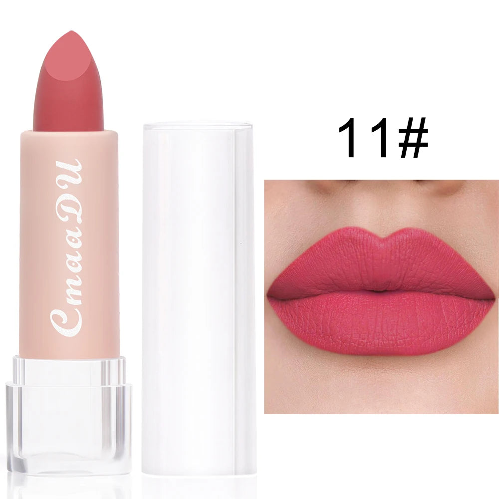 cmaadu Velvet Matte Lipstick – Long-Lasting, Waterproof & Moisturizing Gloss