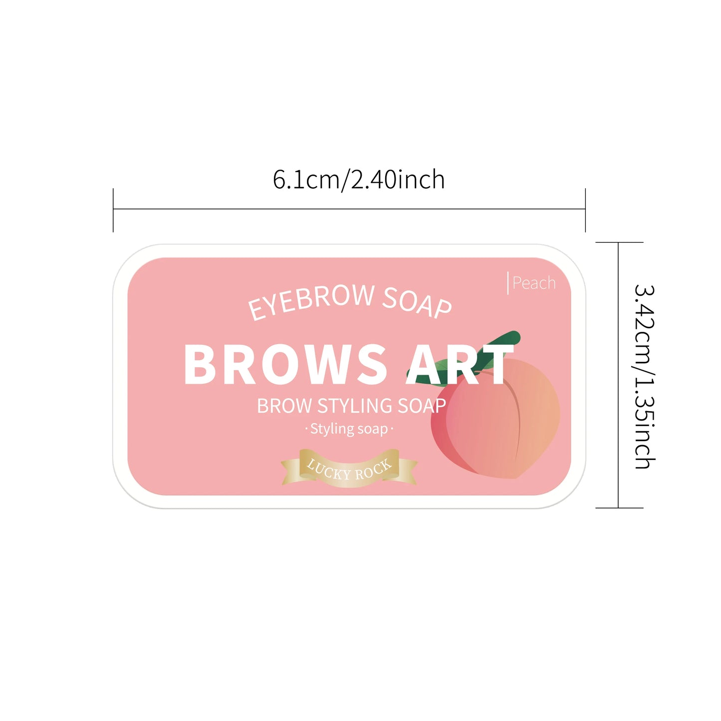 LuxuryGlow 4-Color Eyebrow Styling Wax – Waterproof, Natural Look & Long-Lasting Hold