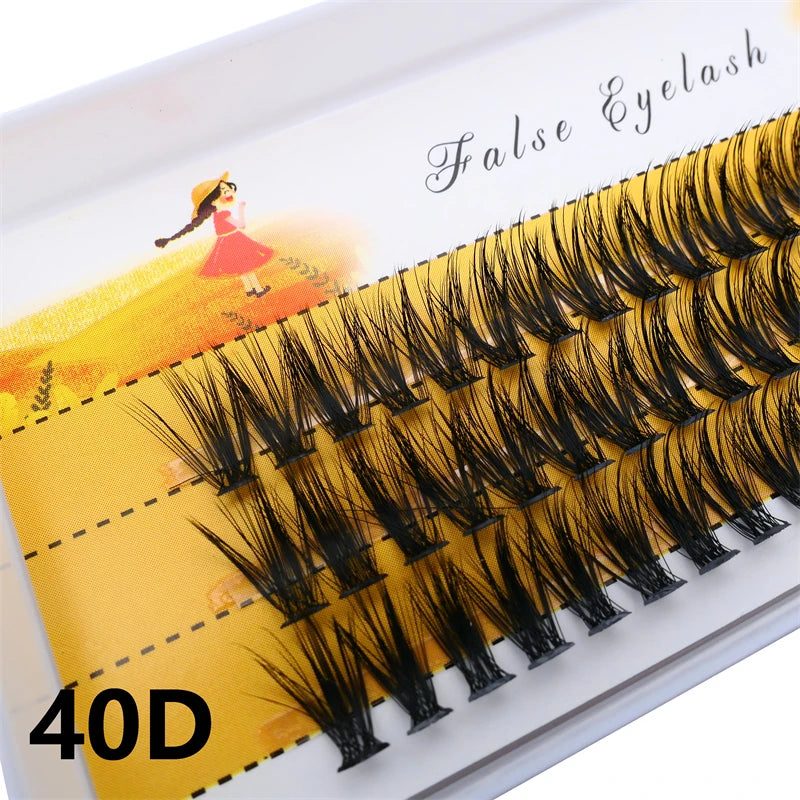 رموش صناعية من مجموعة LuxuryGlow، 60 مجموعة، 20D/30D، مصنوعة من فرو المنك، طبيعية، ثلاثية الأبعاد، كثيفة، مصنوعة يدويًا
