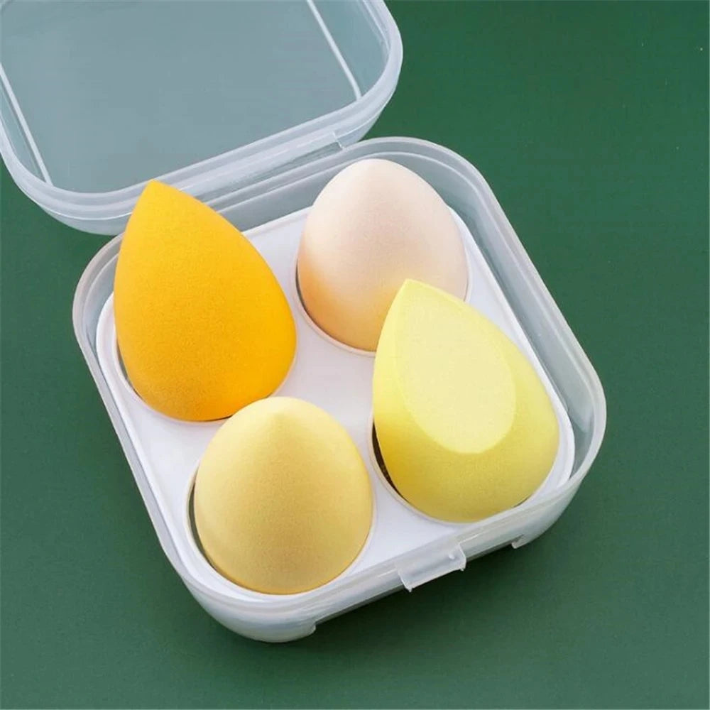 RUZOFO 4-Piece Makeup Sponge Blender Set – Foundation & Concealer Applicator