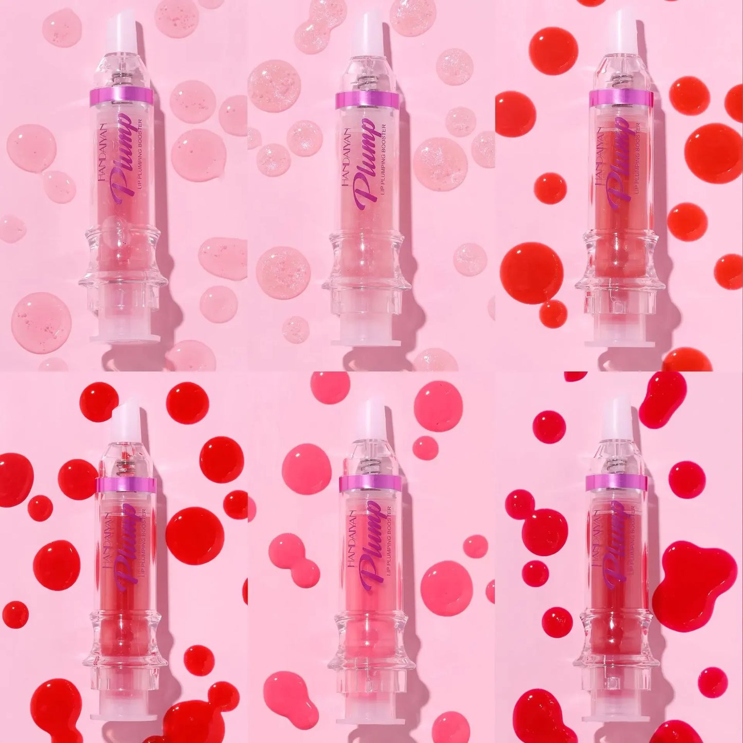 LuxuryGlow PLUMP POUT Lip Plumping Gloss – High Shine & Volumizing Lip Oil