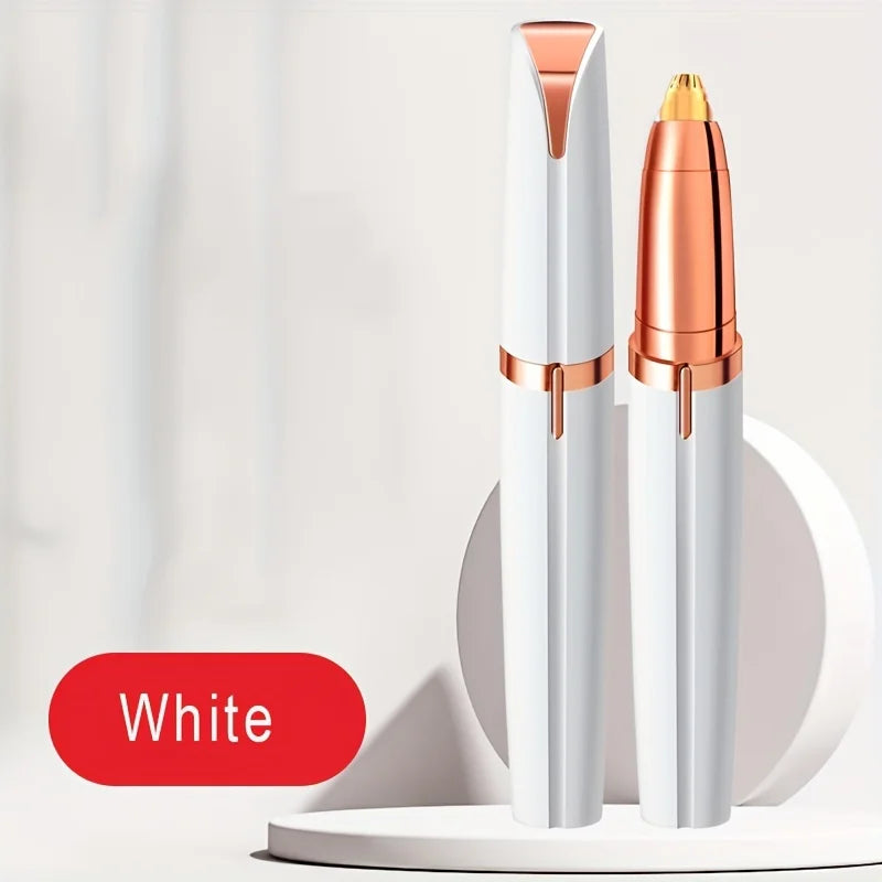 LuxuryGlow Women’s Electric Epilator & Eyebrow Trimmer | Portable Face & Body Shaver