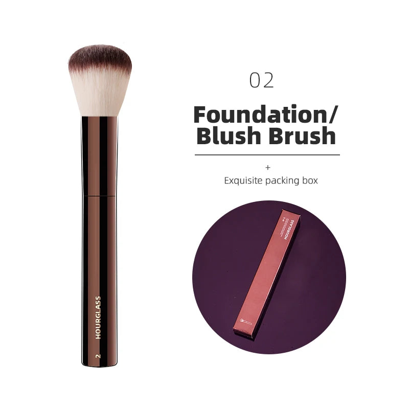 Hourglass Multi-Use Professional Makeup Brush – Powder, Foundation, Concealer, Blush, Bronzer & Eye Makeup