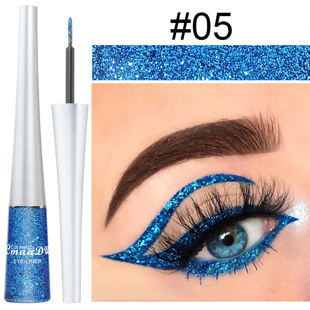 CMAADU ColorPop Liquid Eyeliner – Waterproof, Smudge-Proof & Long-Lasting