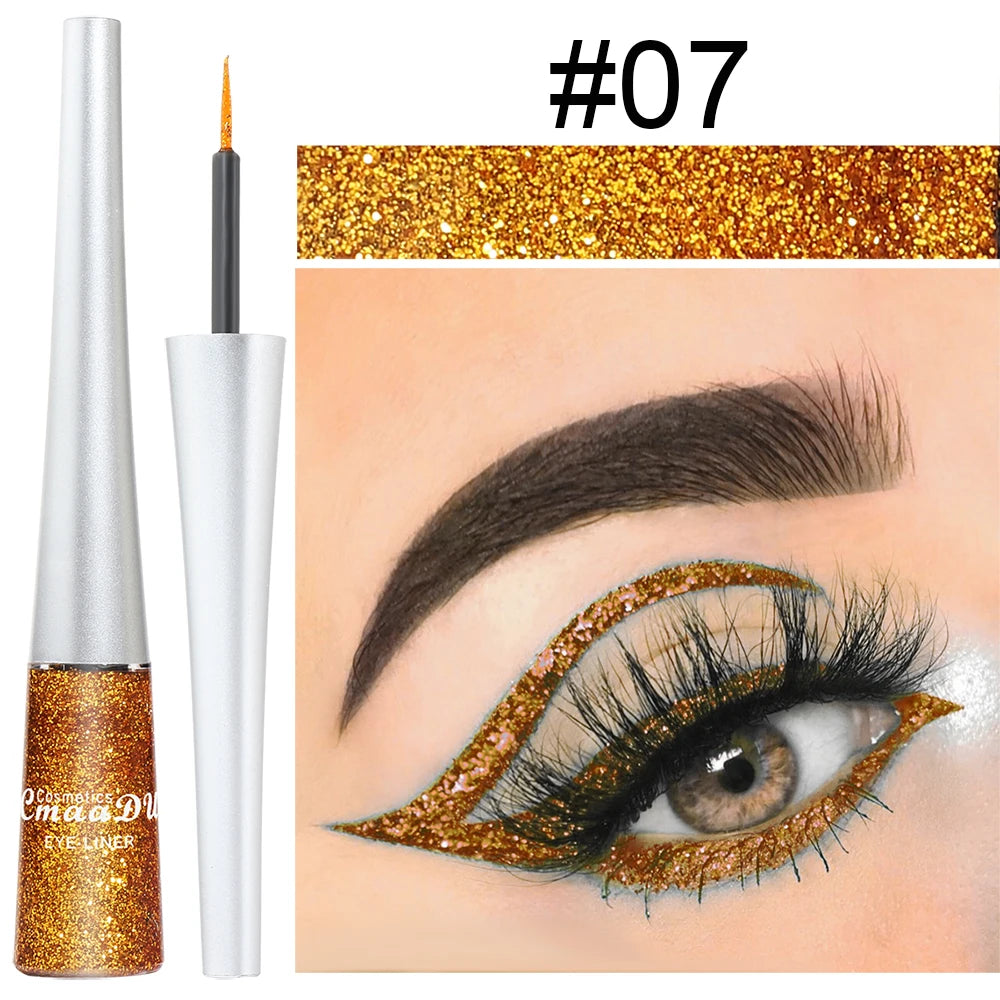 CMAADU ColorPop Liquid Eyeliner – Waterproof, Smudge-Proof & Long-Lasting