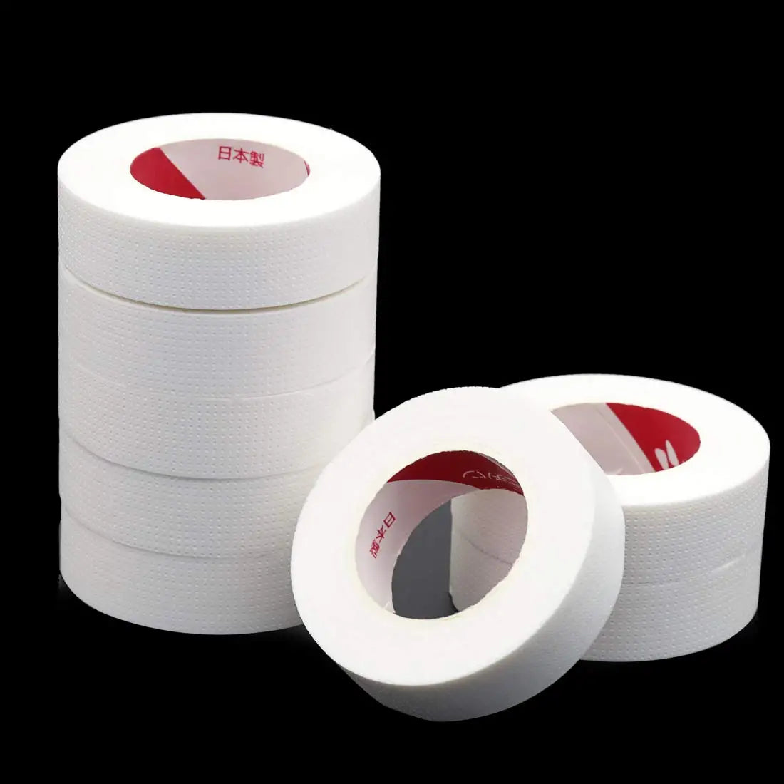 FOEONCO 2/3 Rolls Japanese Eyelash Extension Tape – Lint-Free, Breathable & Gentle