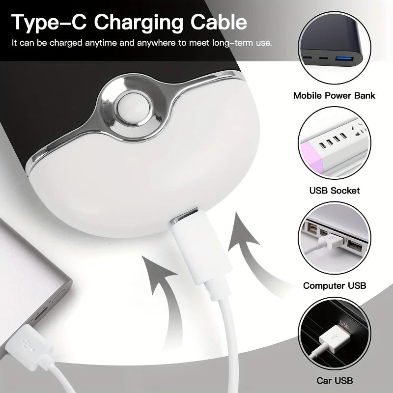 مجفف الرموش المحمول CNKESS Mini USB - أداة تمديد الرموش المحمولة