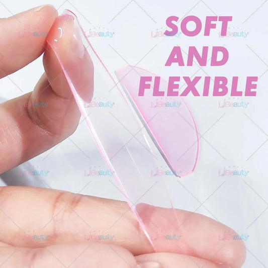 Libeauty Reusable Silicone Lash Lift Pads – 1 Pair Eyelash Perm Shields