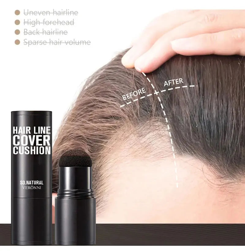 Polvo corrector instantáneo de raíces y líneas capilares LuxuryGlow: cobertura duradera y resistente al agua