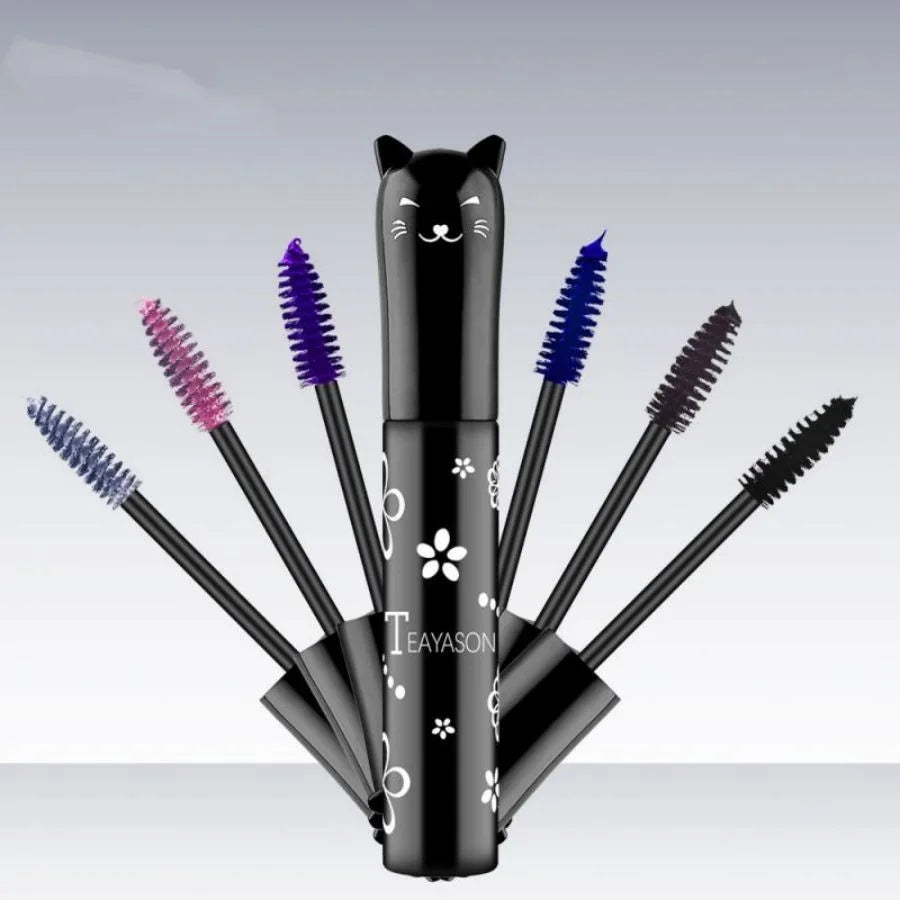 TEAYASON 6-Color Vibrant Mascara Set – Smudge-Proof & Clump-Free | TEAYASON