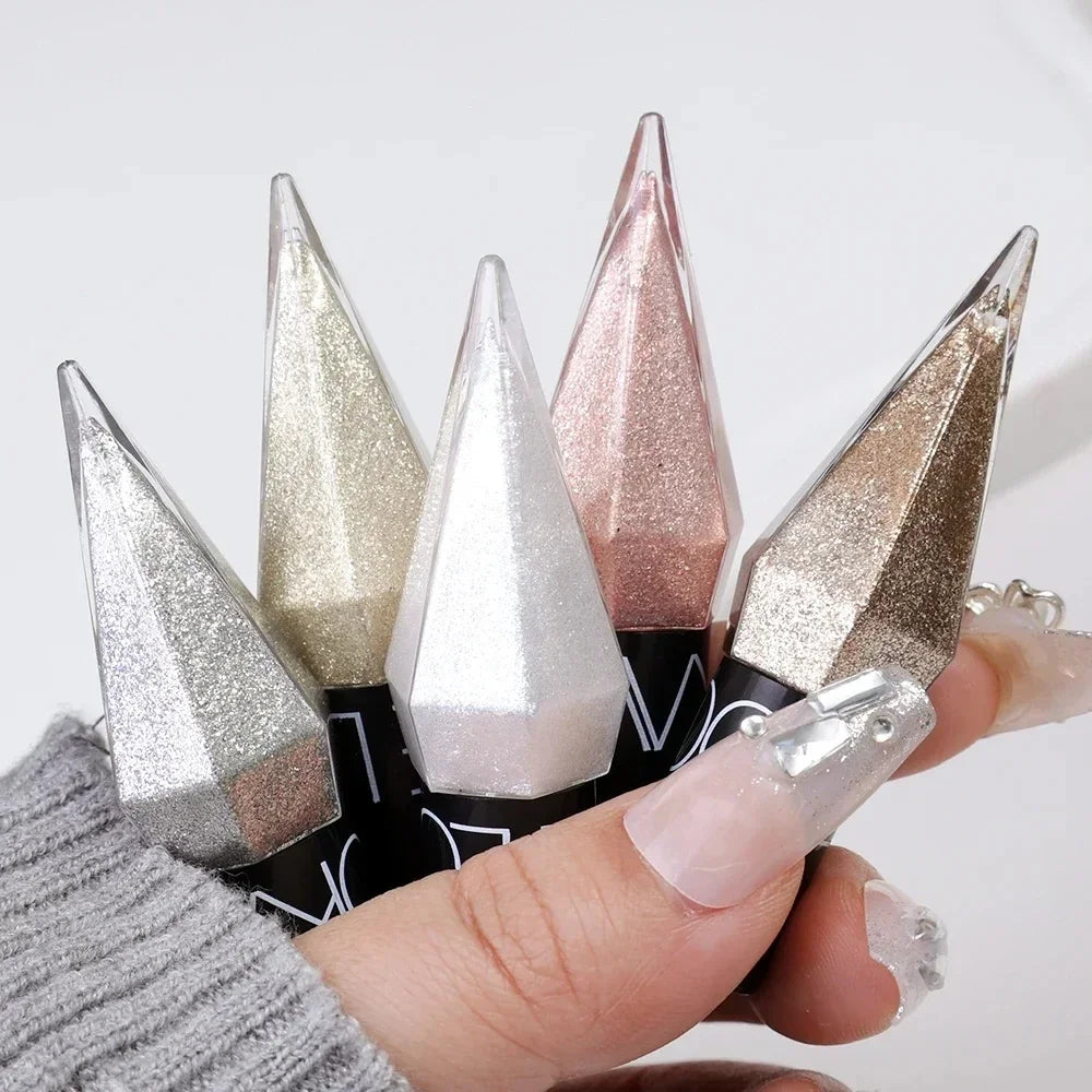 SAKSRAAR Diamond Glitter Eyeliner & Eyeshadow – Waterproof, Shimmer, Long-Lasting (2.5g)