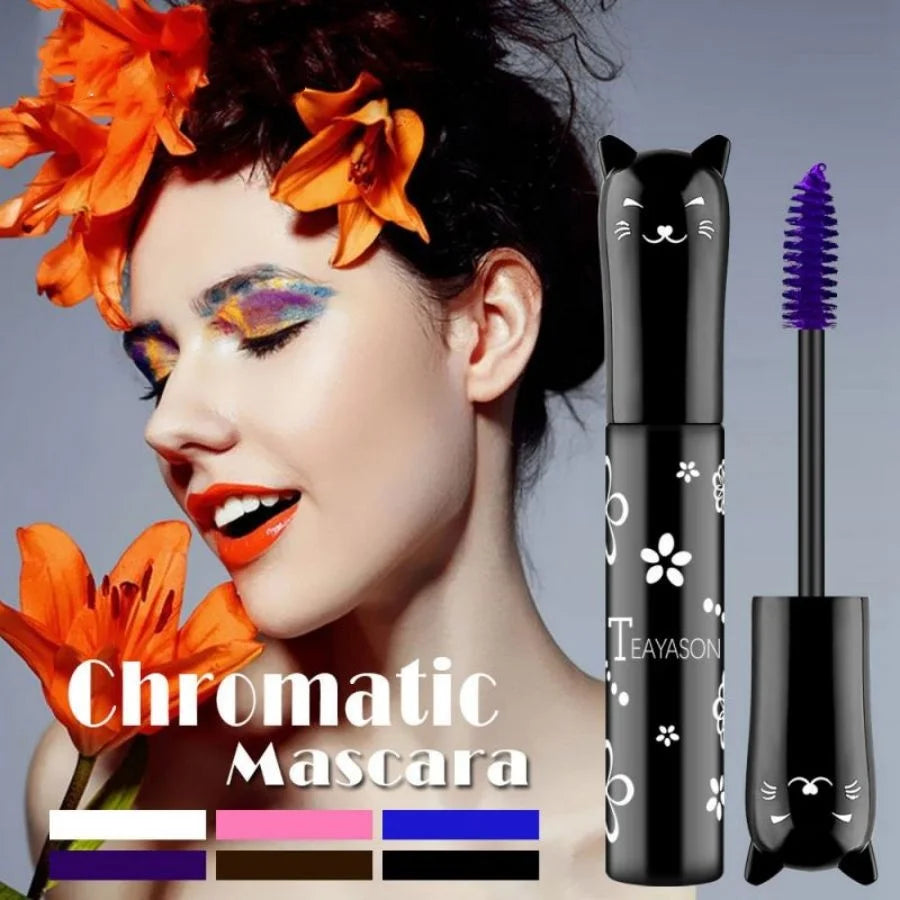 TEAYASON 6-Color Vibrant Mascara Set – Smudge-Proof & Clump-Free | TEAYASON