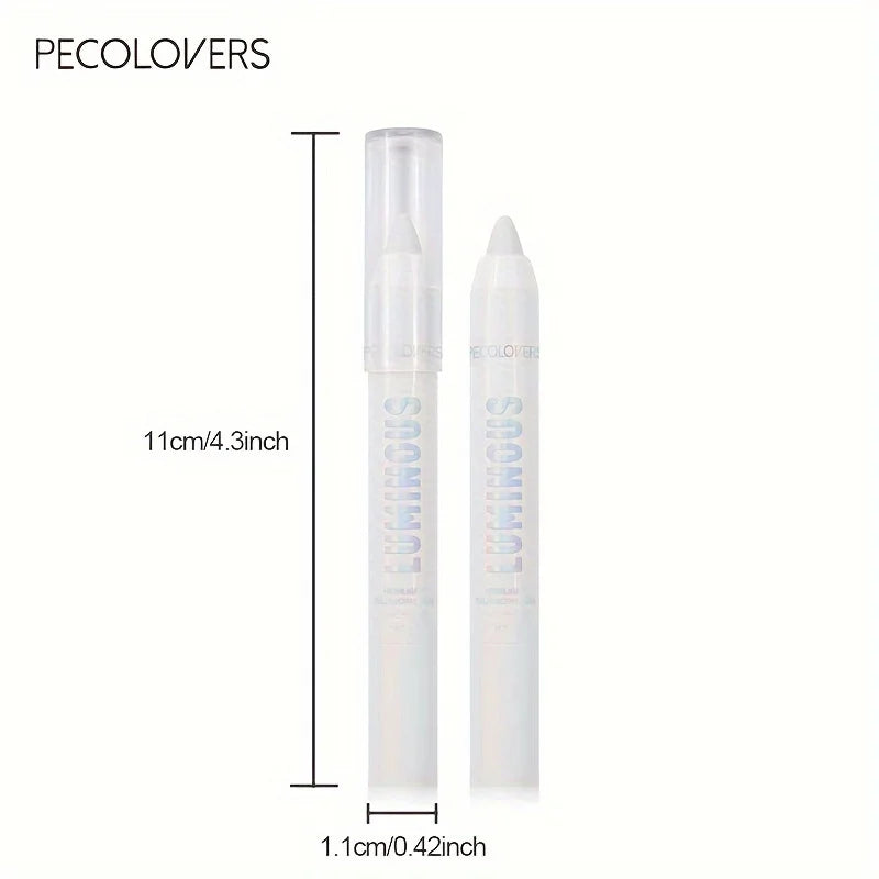LuxuryGlow Waterproof Eyeshadow Stick — Long-Lasting, High-Pigment Shimmer & Matte Crayon