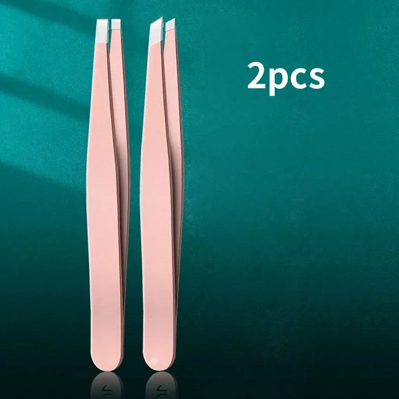 RUZOFO Precision Stainless Steel Tweezers – Eyebrow, Splinter & Ingrown Hair Removal Tool