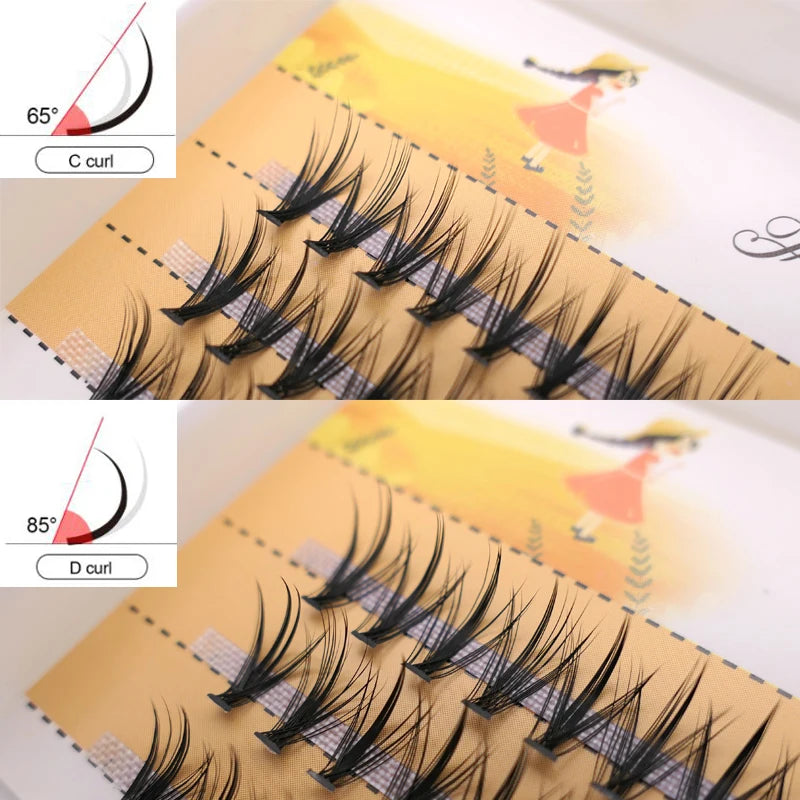 رموش صناعية من مجموعة LuxuryGlow، 60 مجموعة، 20D/30D، مصنوعة من فرو المنك، طبيعية، ثلاثية الأبعاد، كثيفة، مصنوعة يدويًا