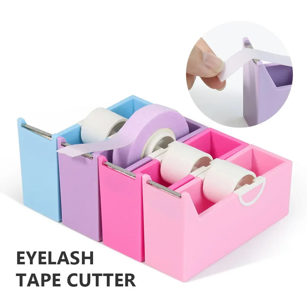 ZXZZS Lash Tape Cutter Tool – Rotating Eyelash Extension Tape Splitter for Grafting & Makeup Use