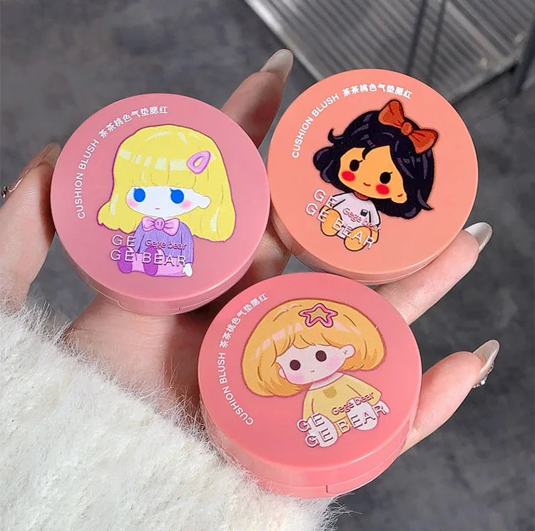 Gege Bear Cushion Blush by Gege Bear – Long-Lasting, Blendable & Whitening Finish