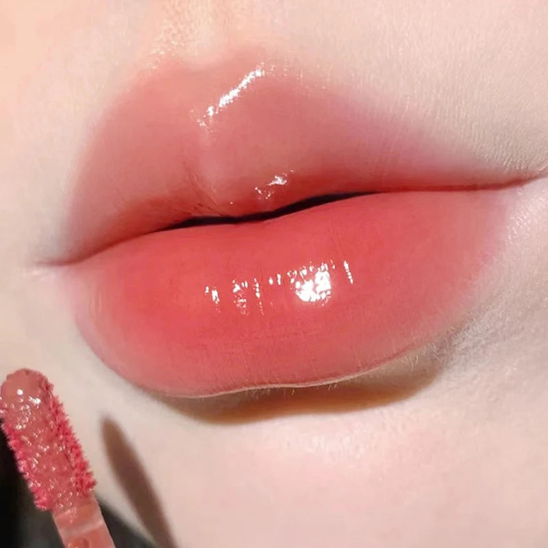 Laca de labios HERORANGE efecto cristal: brillo de espejo, hidratante y antimanchas (7 g)