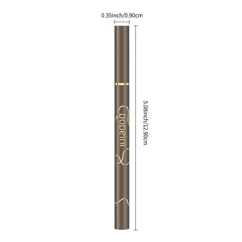 LuxuryGlow Waterproof Slim Brown Eyeliner Pen – Smudge-Proof, Sweat-Resistant, Easy for Beginners