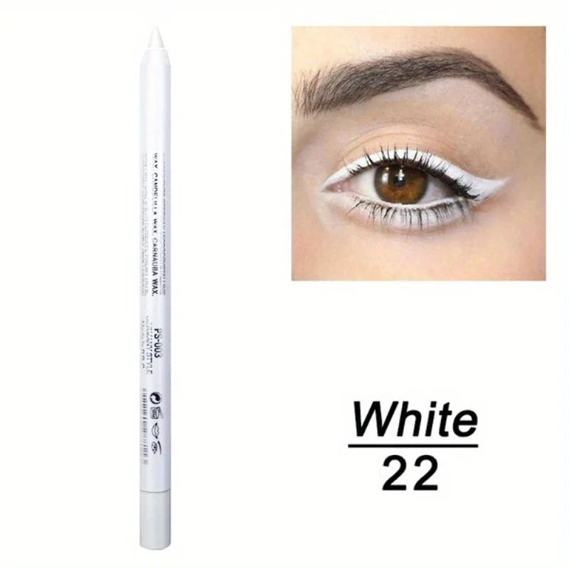 LuxuryGlow Silkworm Pearlescent Eyeshadow & Eyeliner Gel Pen – Waterproof, High Gloss