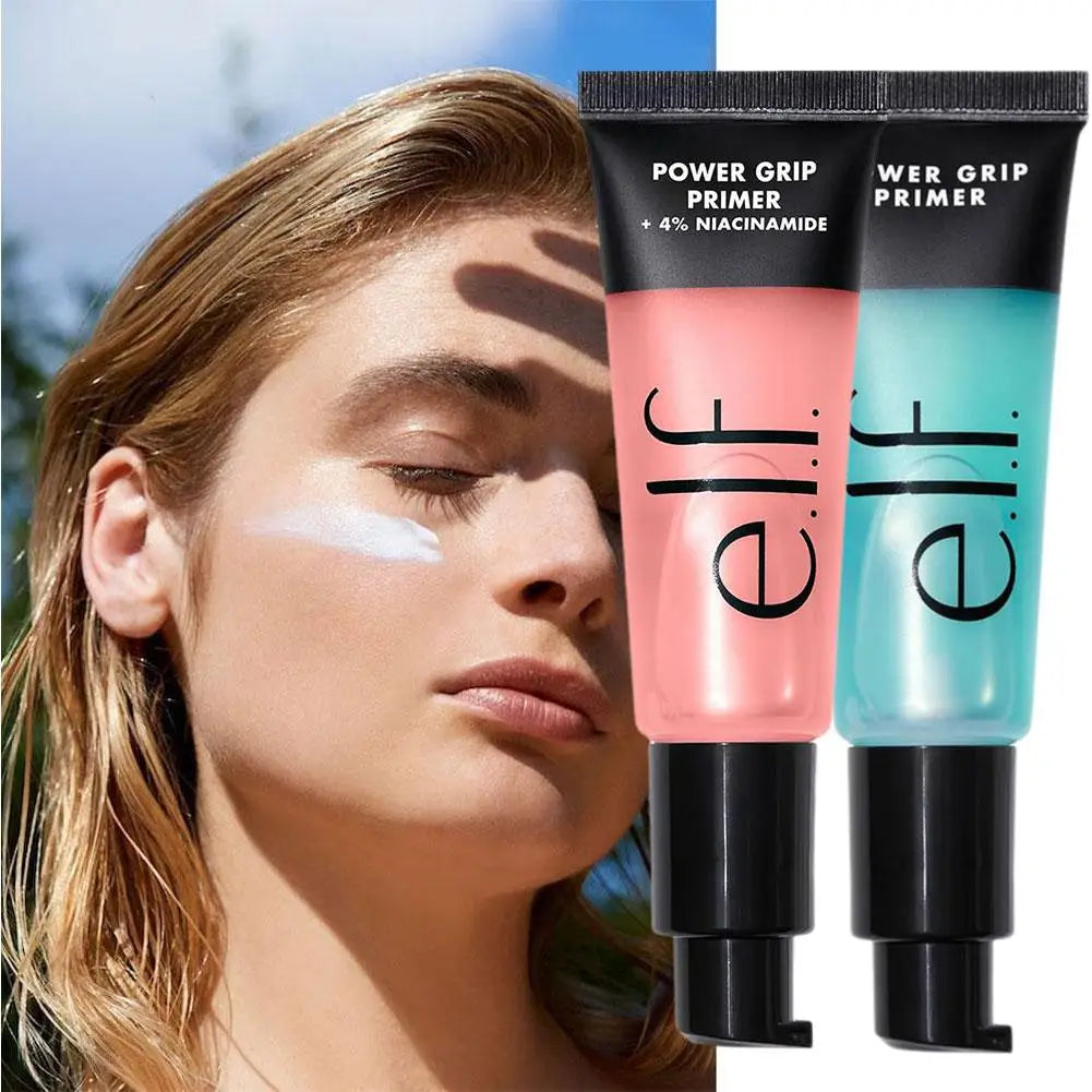 Gel prebase refinador de poros LuxuryGlow: prebase de maquillaje hidratante con protección solar