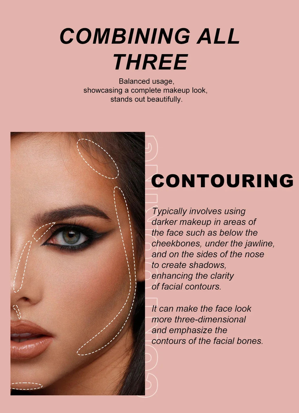 LIDORIA 4-in-1 Liquid Blush Stick – Blush, Contour, Highlight & Eyeshadow