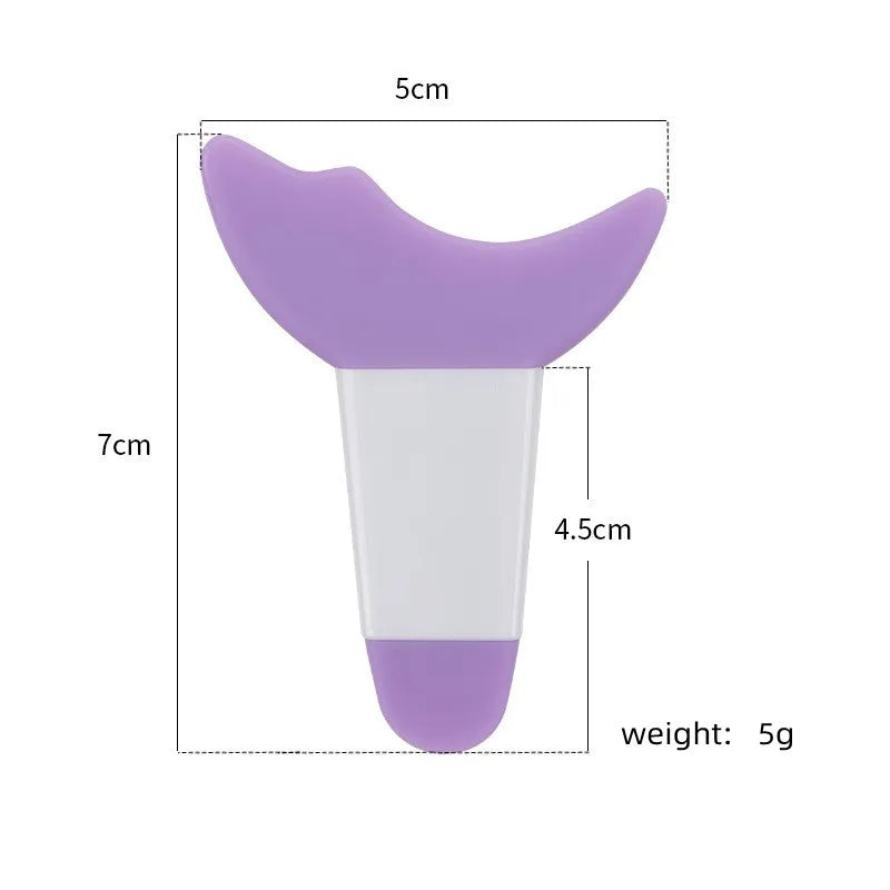 LuxuryGlow Multi-Functional Eye Makeup Silicone Tool — Eyeliner, Eyeshadow & Mascara Guide