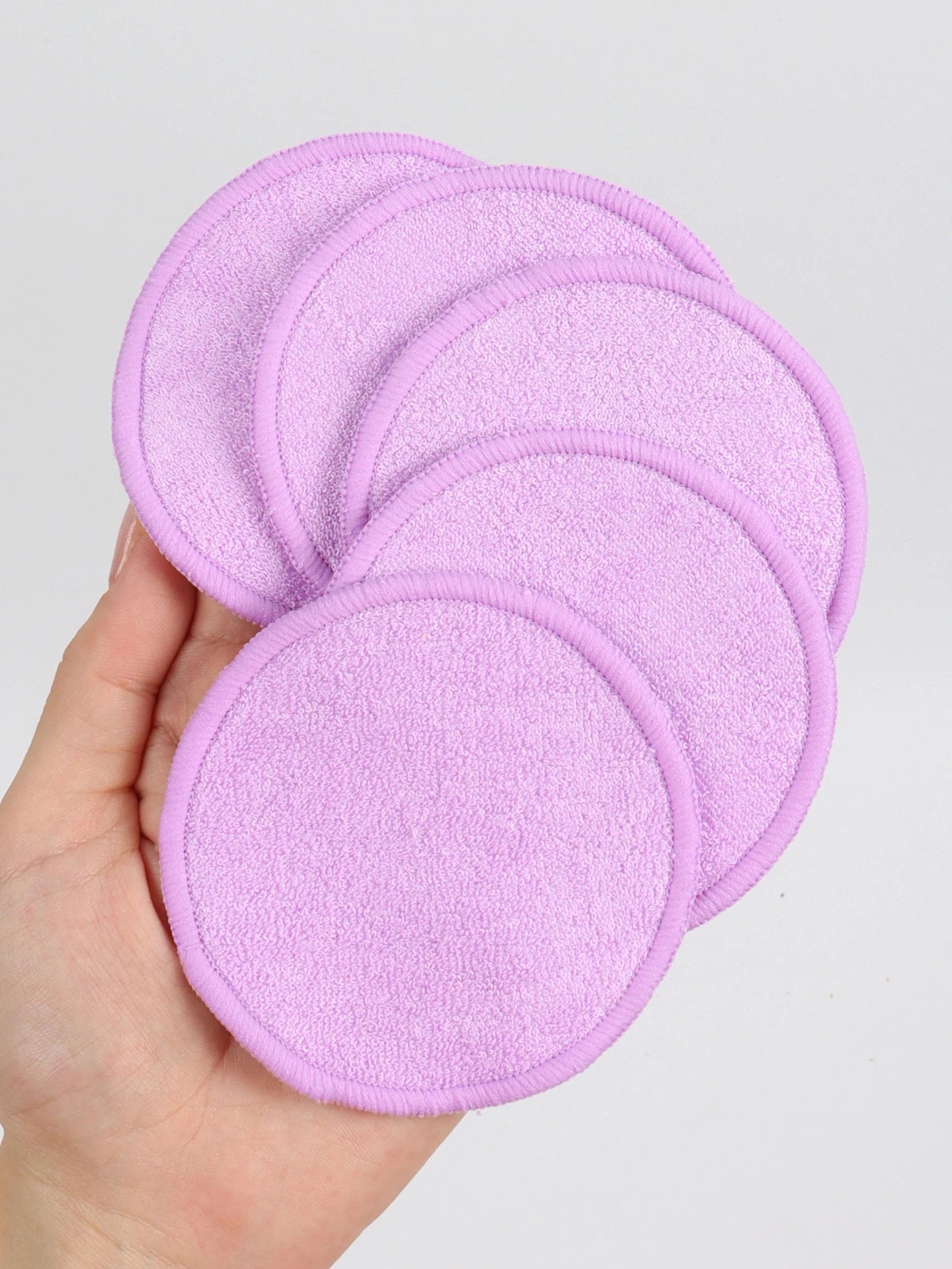LuxuryGlow Reusable Makeup Remover Pads – 5/10/20 Pack Washable Face Puffs