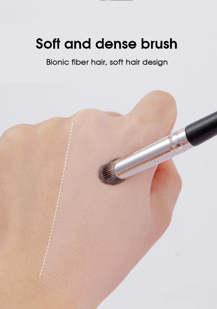GECOMO Finger Concealer Brush – Soft Round Head for Spot & Pimple Coverage