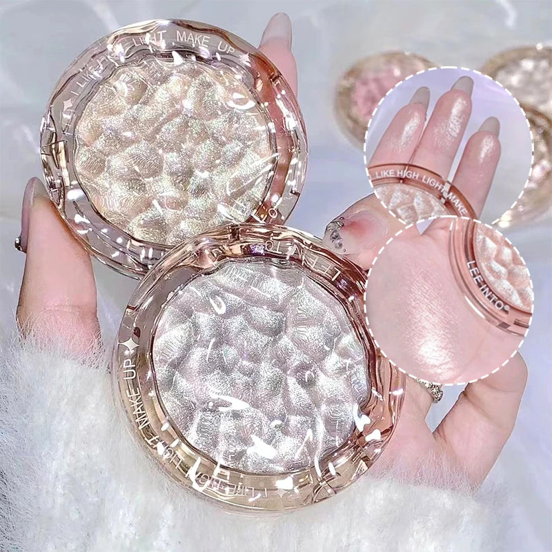 لوحة تحديد وإضاءة فاخرة عالية اللمعان من LuxuryGlow - كريم لامع يدوم طويلاً لتوهج طبيعي ولمسة نهائية مشرقة