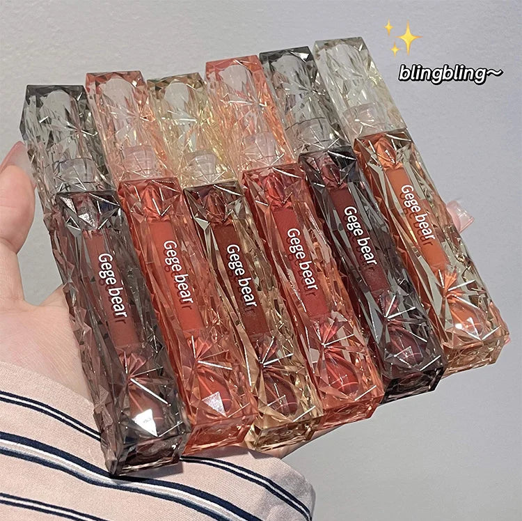 Brillo de labios Crystal Mirror de Gege Bear: hidratante, brillante y con volumen.