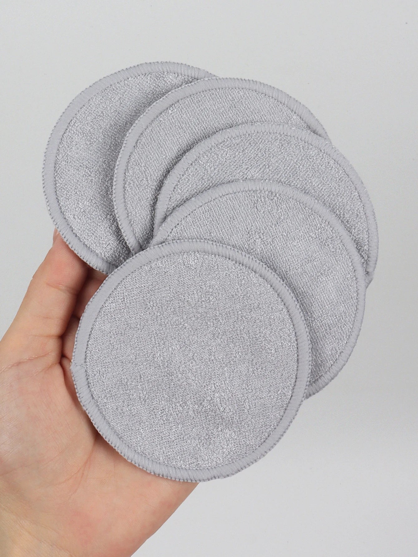 LuxuryGlow Reusable Makeup Remover Pads – 5/10/20 Pack Washable Face Puffs