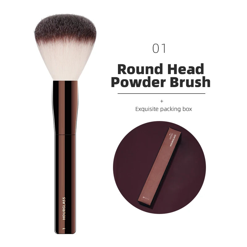 Hourglass Multi-Use Professional Makeup Brush – Powder, Foundation, Concealer, Blush, Bronzer & Eye Makeup