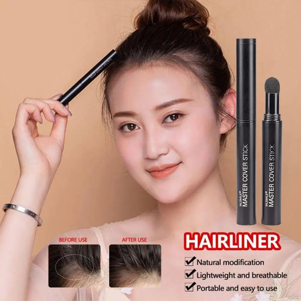 LuxuryGlow 6 Colors Hair Line Powder — Instant Root Cover-Up & Hairline Filler for Natural Look