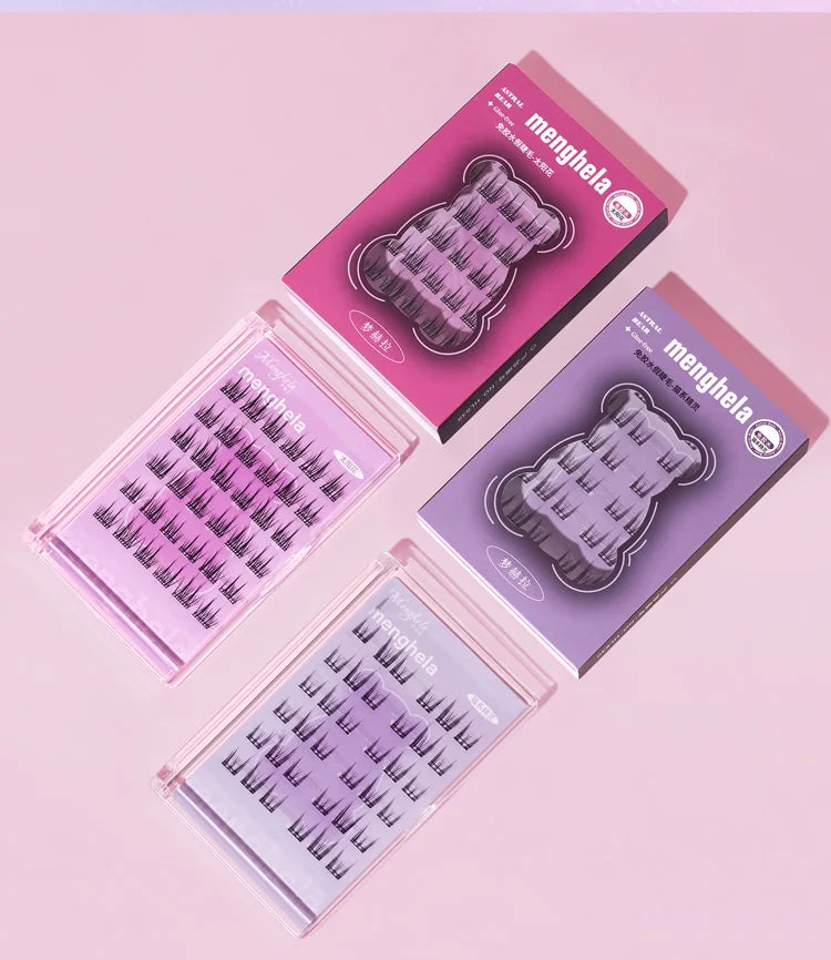 LuxuryGlow Fairy Glue-Free DIY False Eyelashes | Easy Rebound & No-Removal Lashes