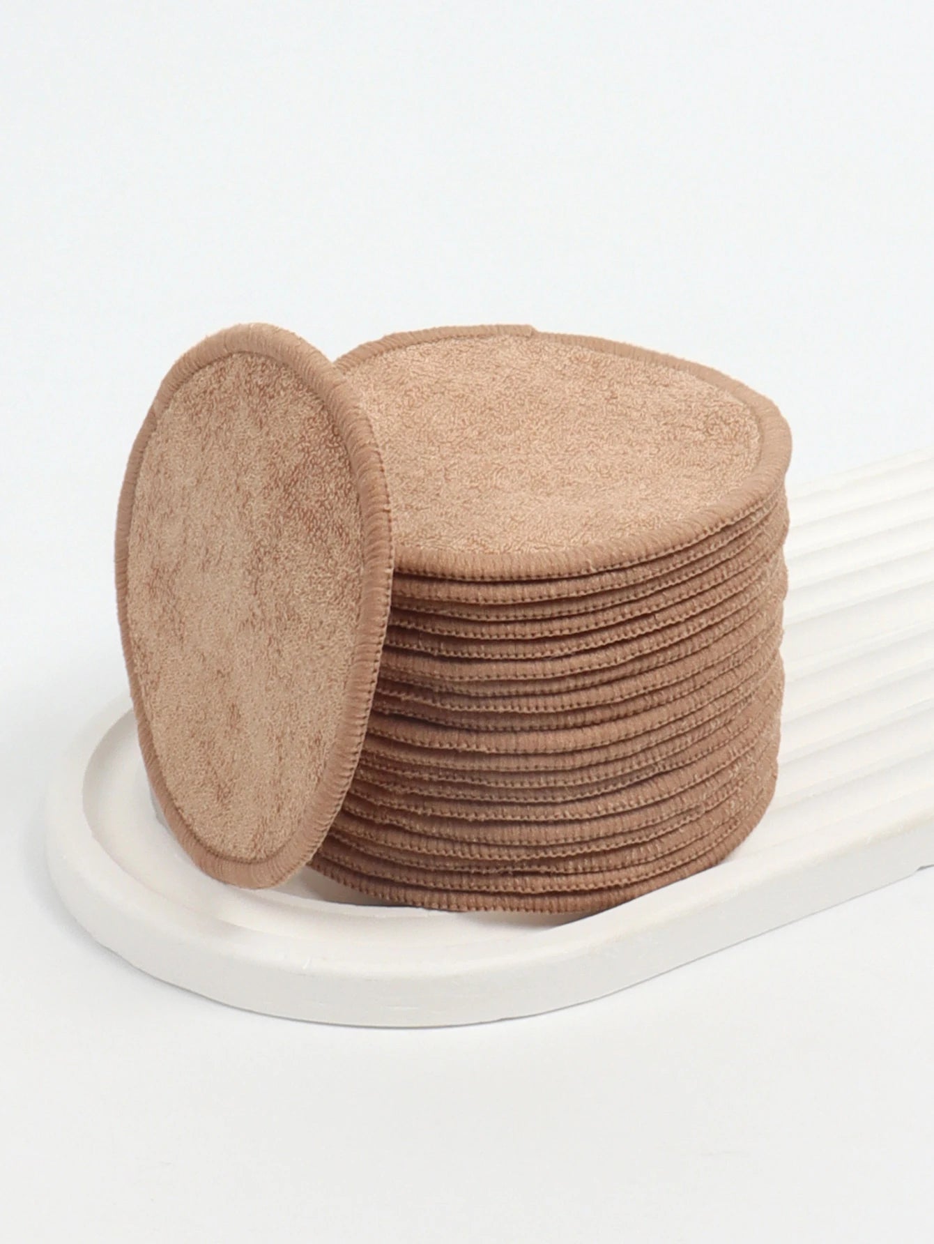 LuxuryGlow Reusable Makeup Remover Pads – 5/10/20 Pack Washable Face Puffs