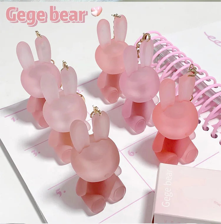 Brillo labial mate Gege Bear Rabbit: arcilla labial aterciopelada de larga duración con acabado hidratante