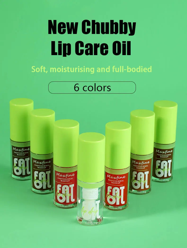 Brillo de labios resistente al agua MAXFINE: brillo hidratante, duradero y antiadherente.