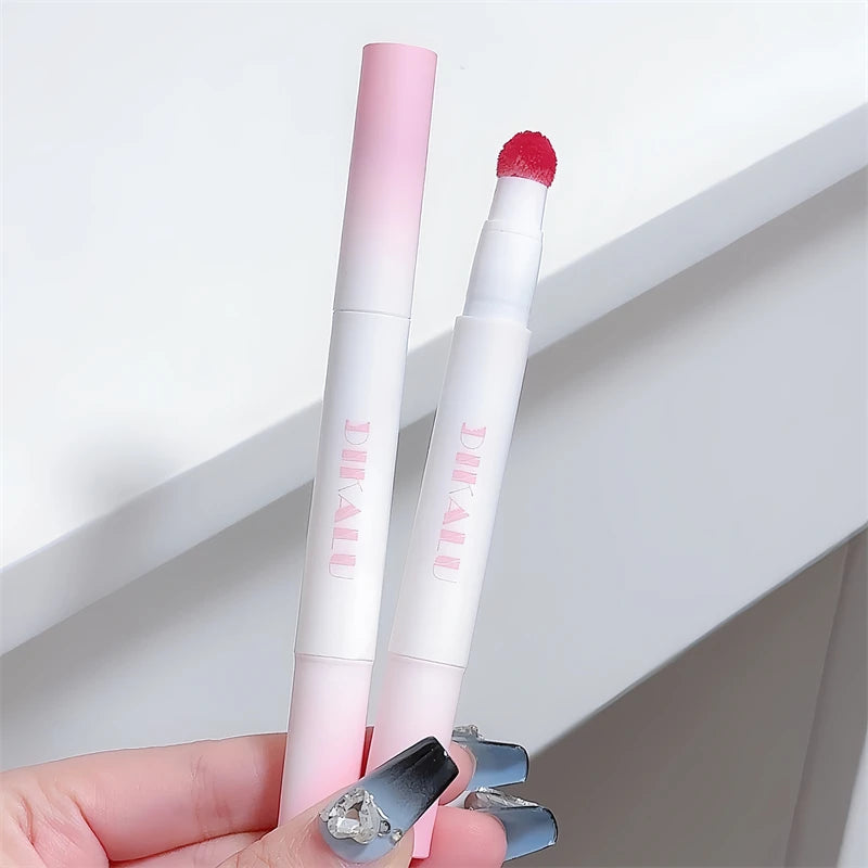 DIKALU Matte Air Cushion Lip Cream | Non-Stick, Long-Lasting Lip Mud