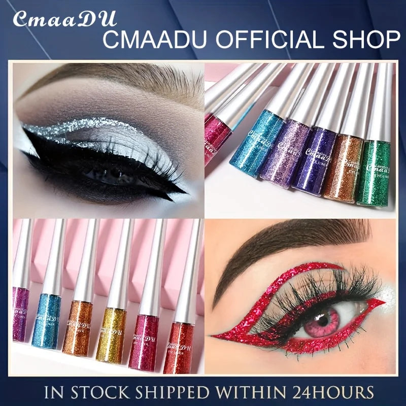 CMAADU ColorPop Liquid Eyeliner – Waterproof, Smudge-Proof & Long-Lasting
