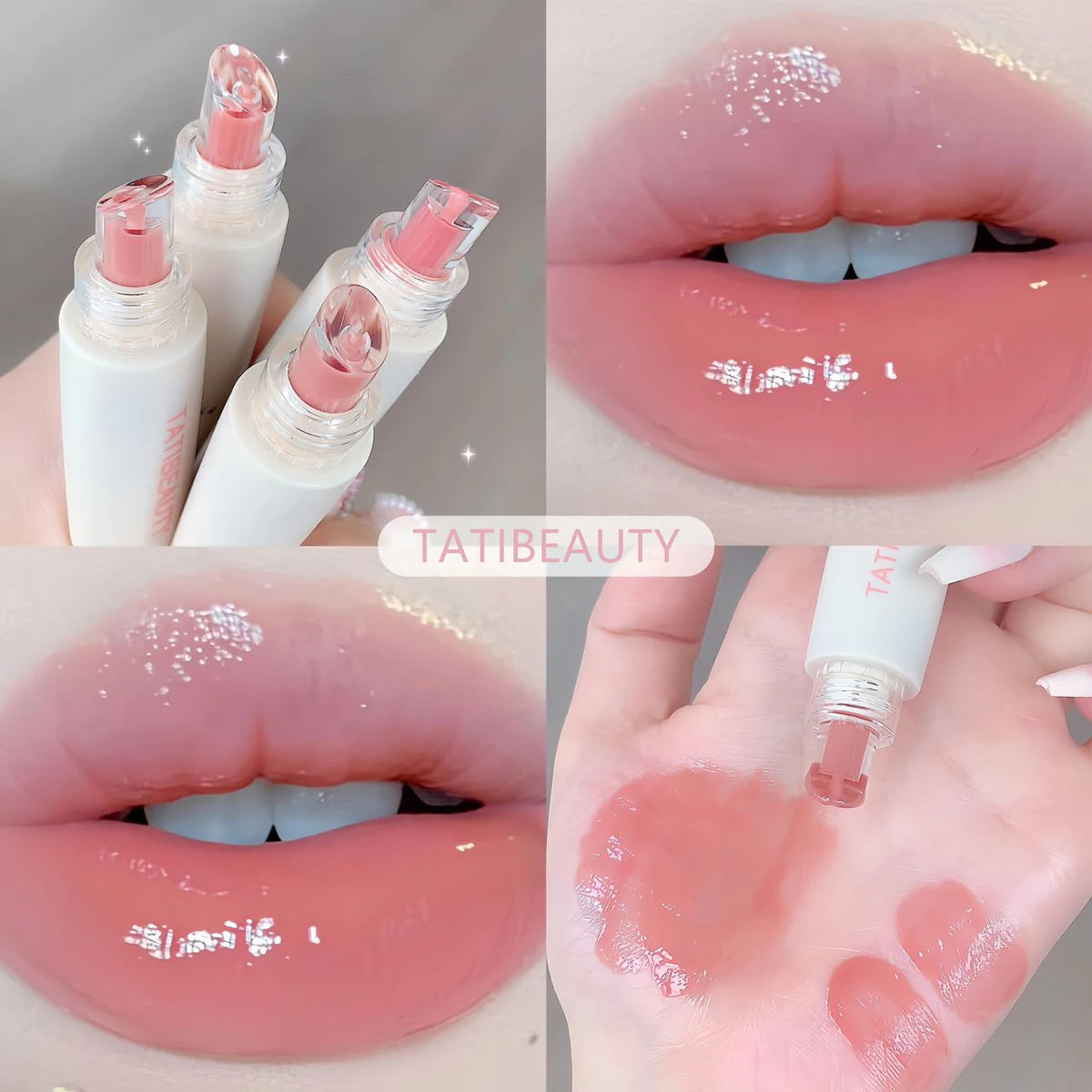 Brillo labial hidratante Lip Jelly Essence de TATIBEAUTY | Brillo hidratante y duradero