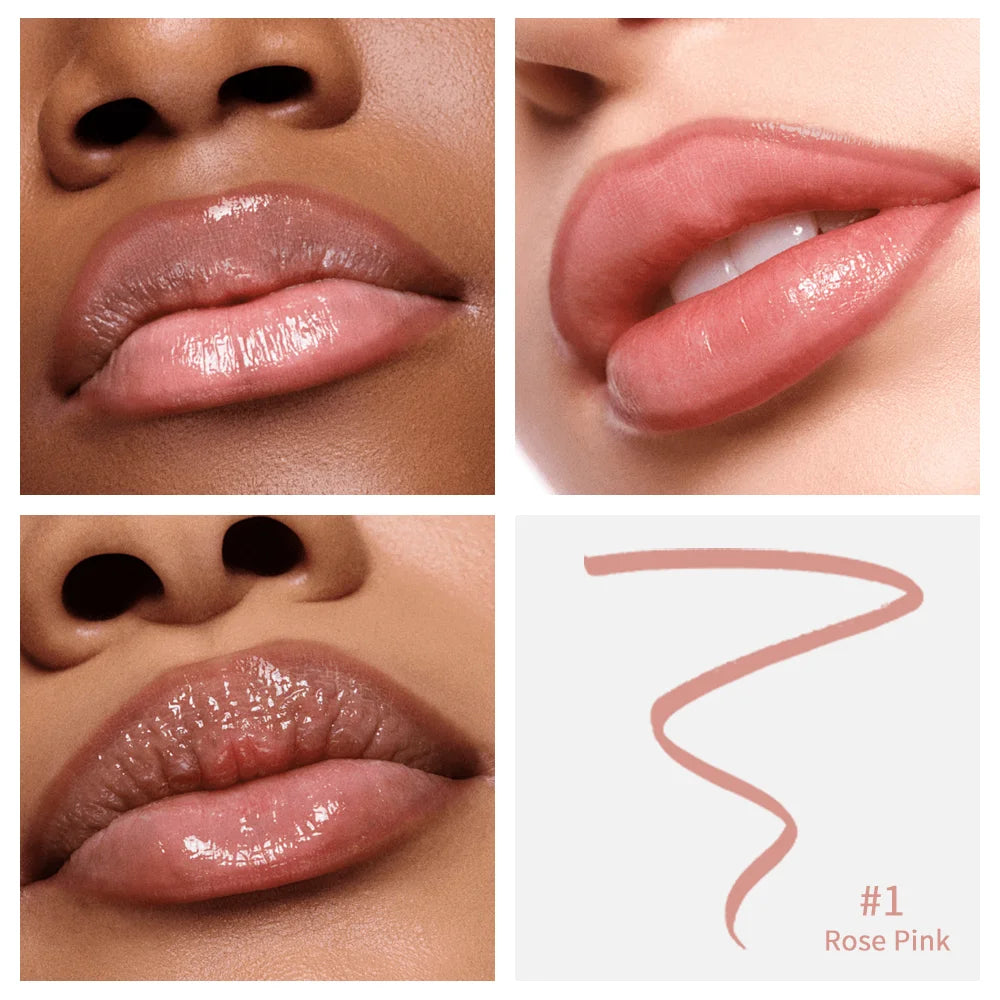 Delineador de labios Peel-Off Tattoo de ibcccndc: tinte mate resistente al agua y de larga duración