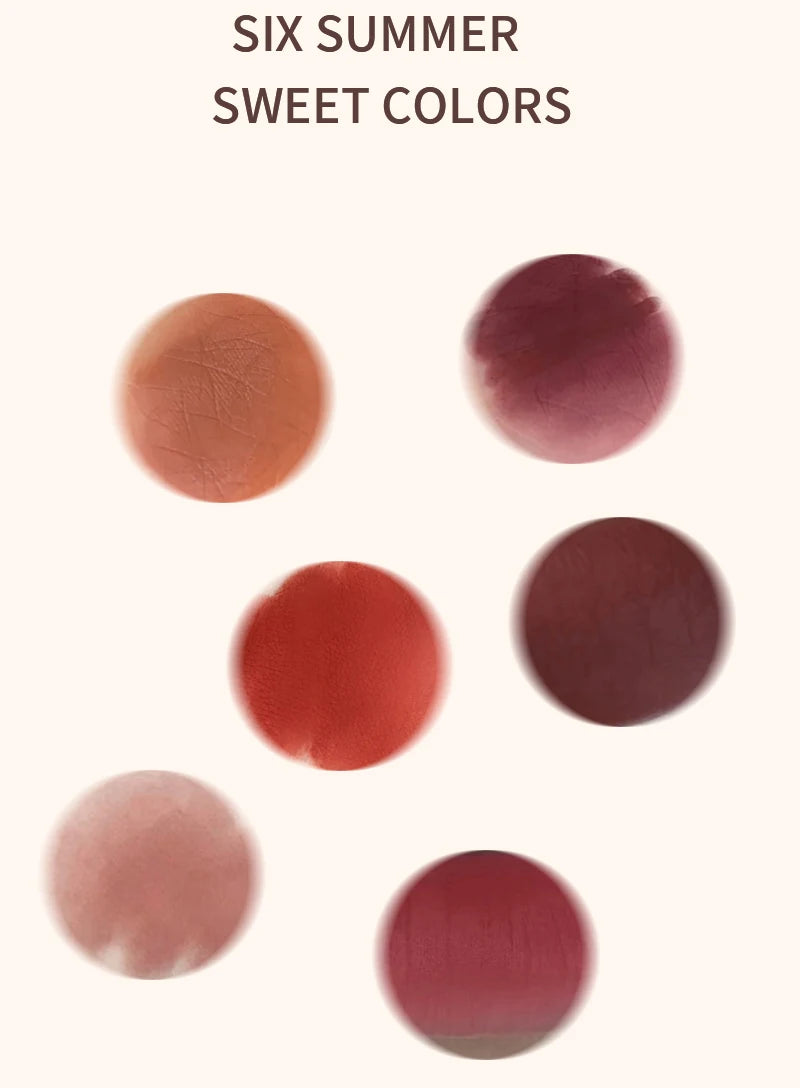 Lápiz labial mate HERORANGE TX010: resistente al agua y al sudor, 2 en 1 para labios y mejillas