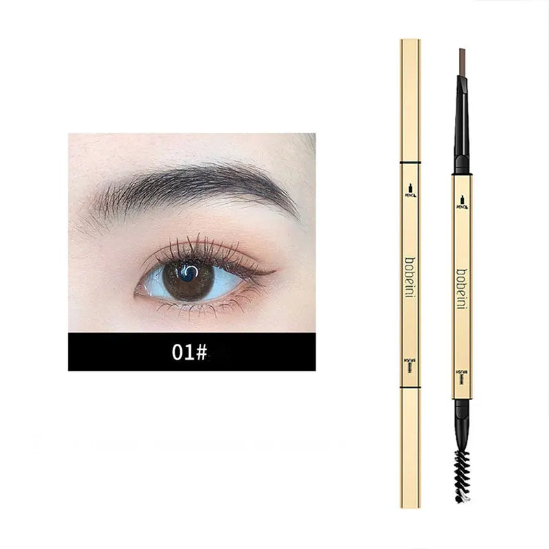 LuxuryGlow Double-Ended Eyebrow Pencil – Waterproof, Long-Lasting & Natural Finish