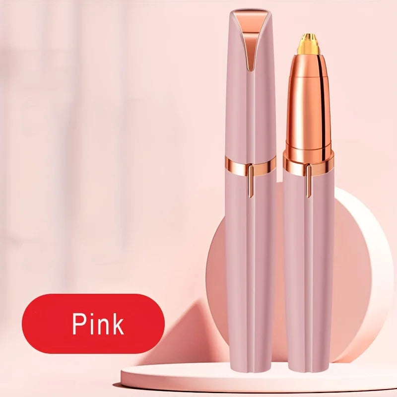 LuxuryGlow Women’s Electric Epilator & Eyebrow Trimmer | Portable Face & Body Shaver