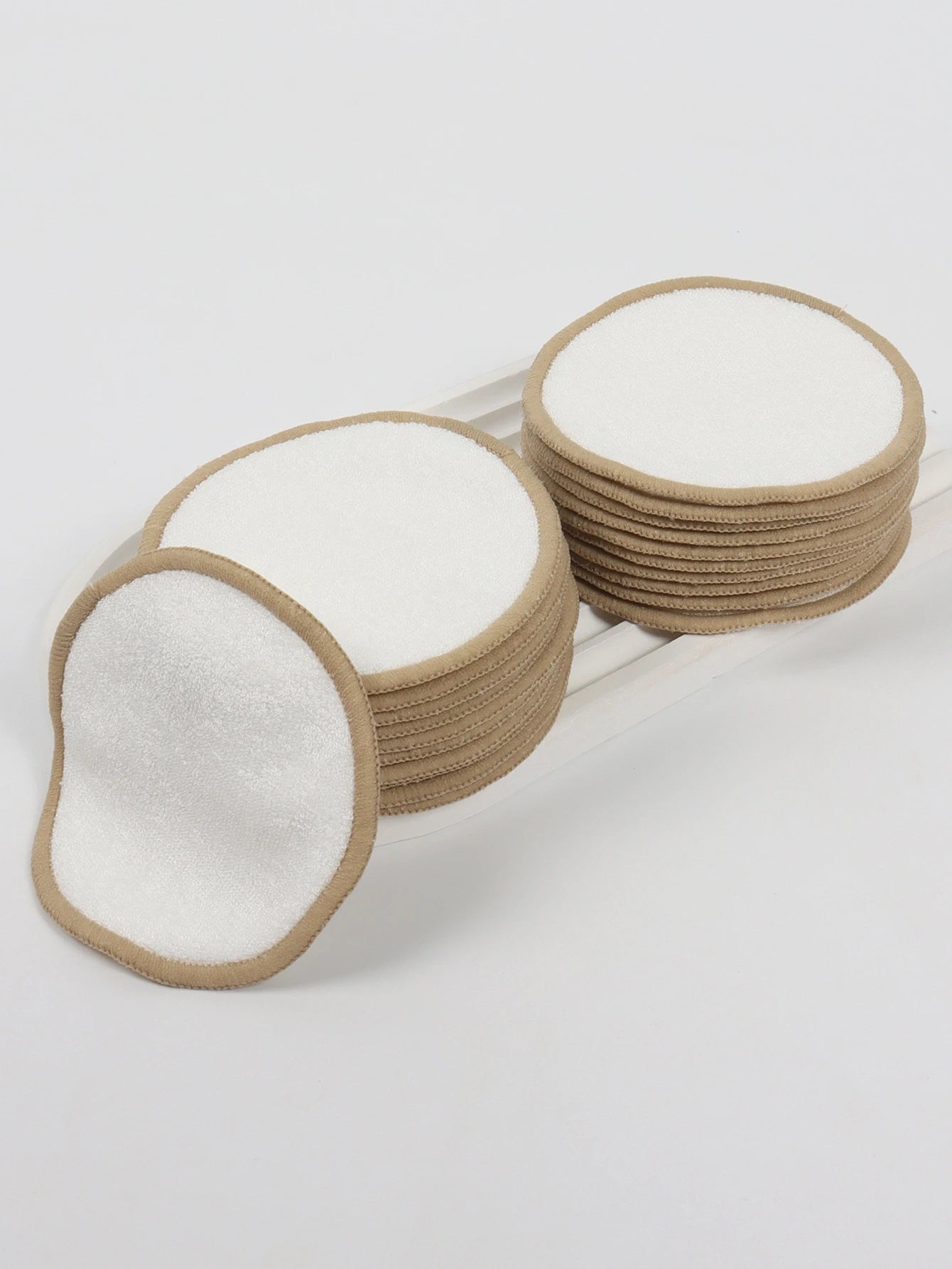 LuxuryGlow Reusable Makeup Remover Pads – 5/10/20 Pack Washable Face Puffs
